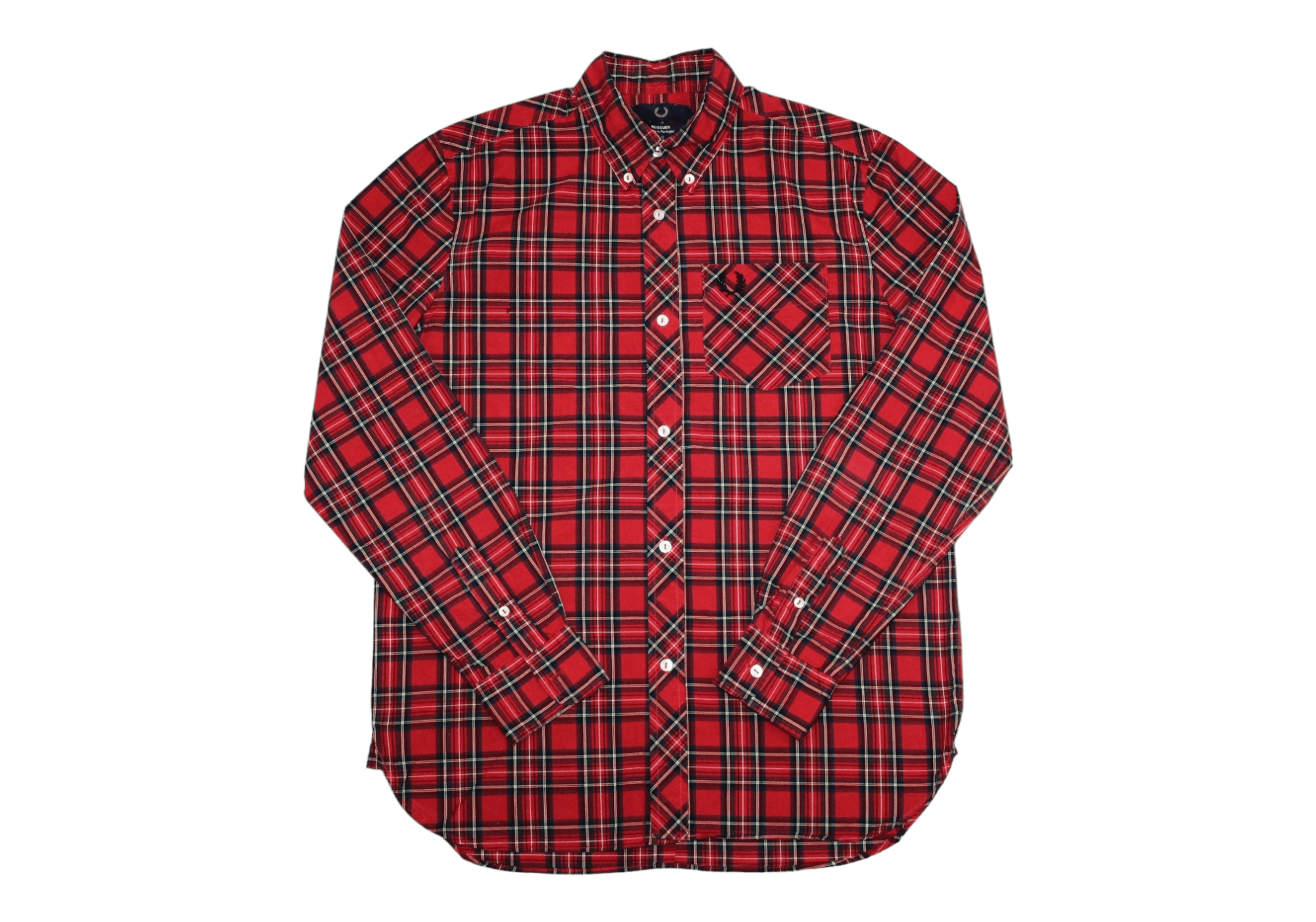 Fred Perry 💥Fred Perry Reissues Logo Embroided Iconic Tartan Shirt Size US S / EU 44-46 / 1 - 1 Thumbnail