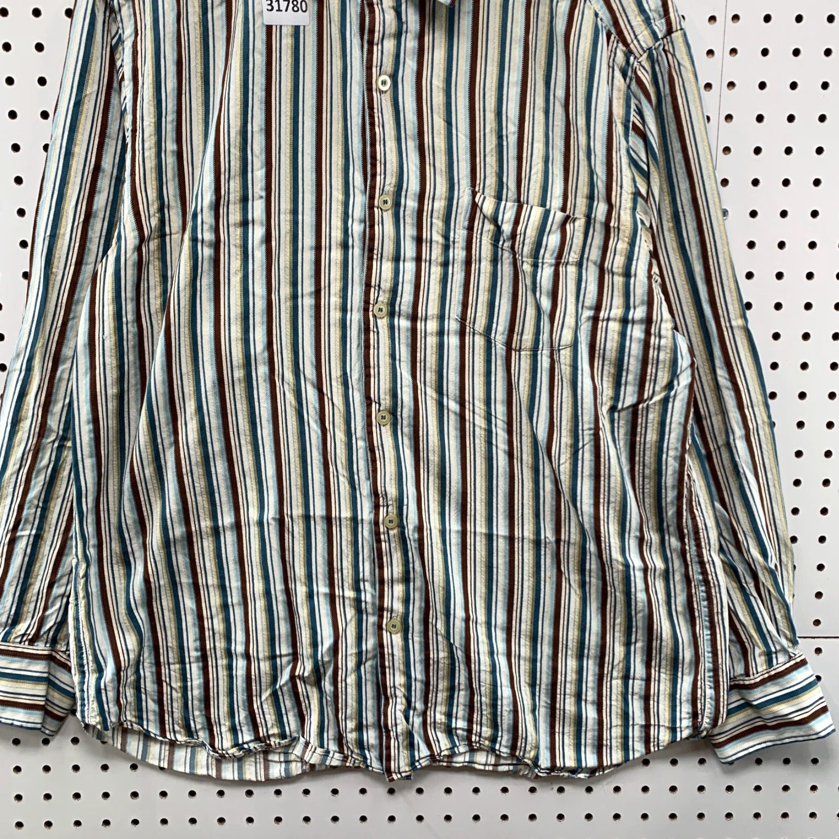 Tommy Bahama Tommy Bahama Button-Up Shirt Mens Large Silk Striped Casual 100% Silk Multicolor Long Sleeve Button Shirt Mens Large Silk Striped Casual Size US L / EU 52-54 / 3 - 6 Thumbnail