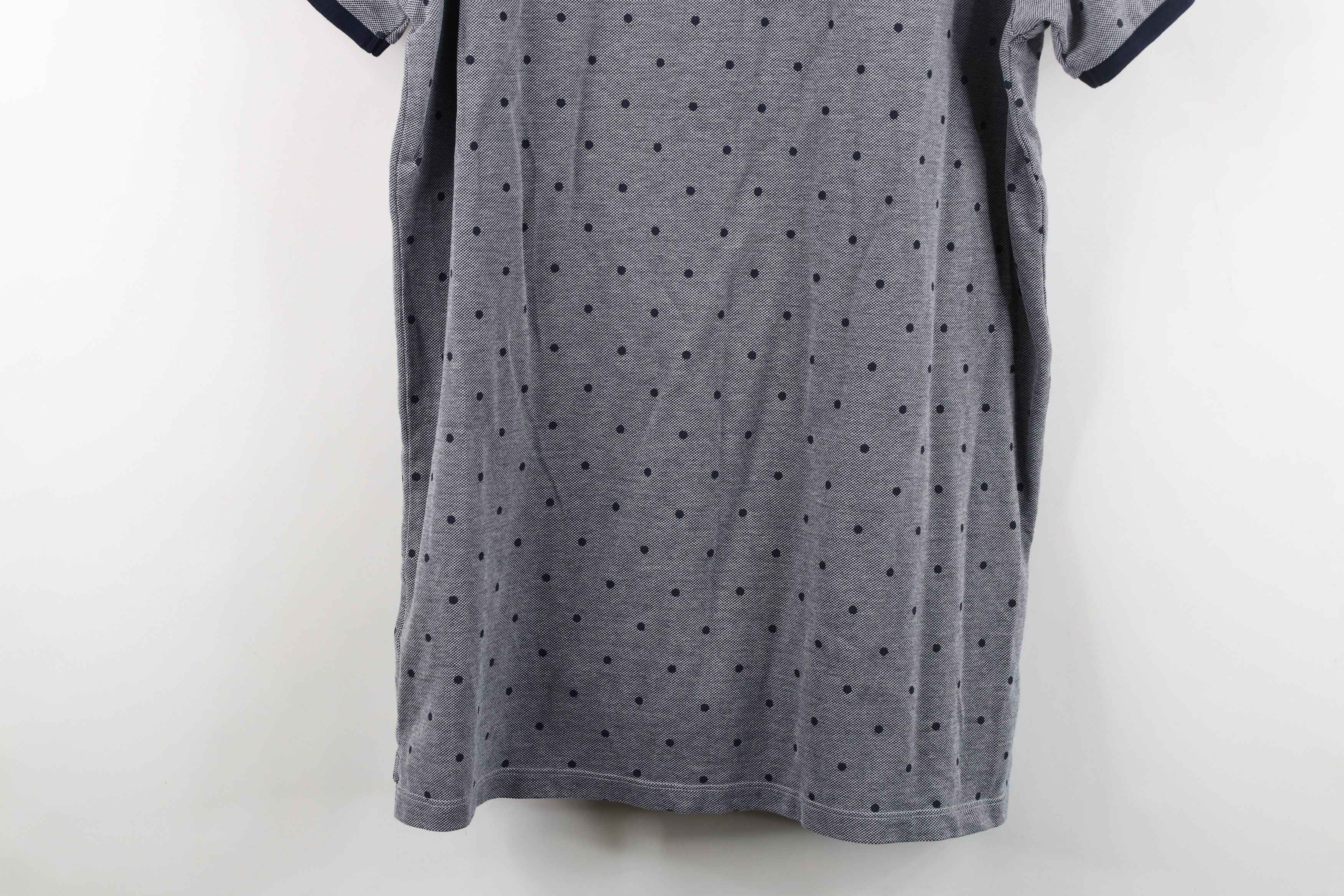 Scotch & Soda Scotch & Soda Classic Fit Polka Dot Collared Golf Polo Shirt Size US XL / EU 56 / 4 - 15 Thumbnail