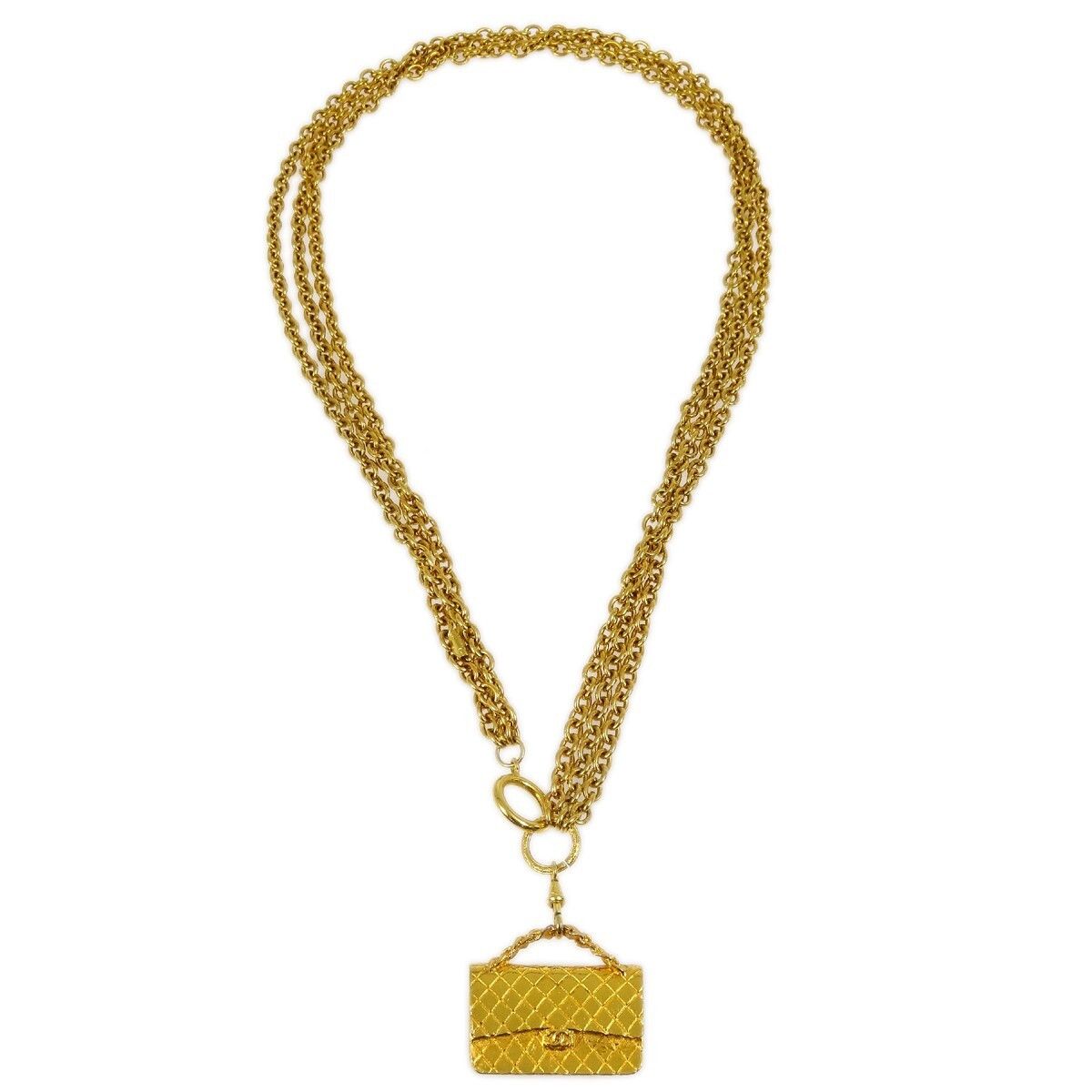 Chanel Chanel Timeless Pendant Necklace Metal Size ONE SIZE - 1 Thumbnail