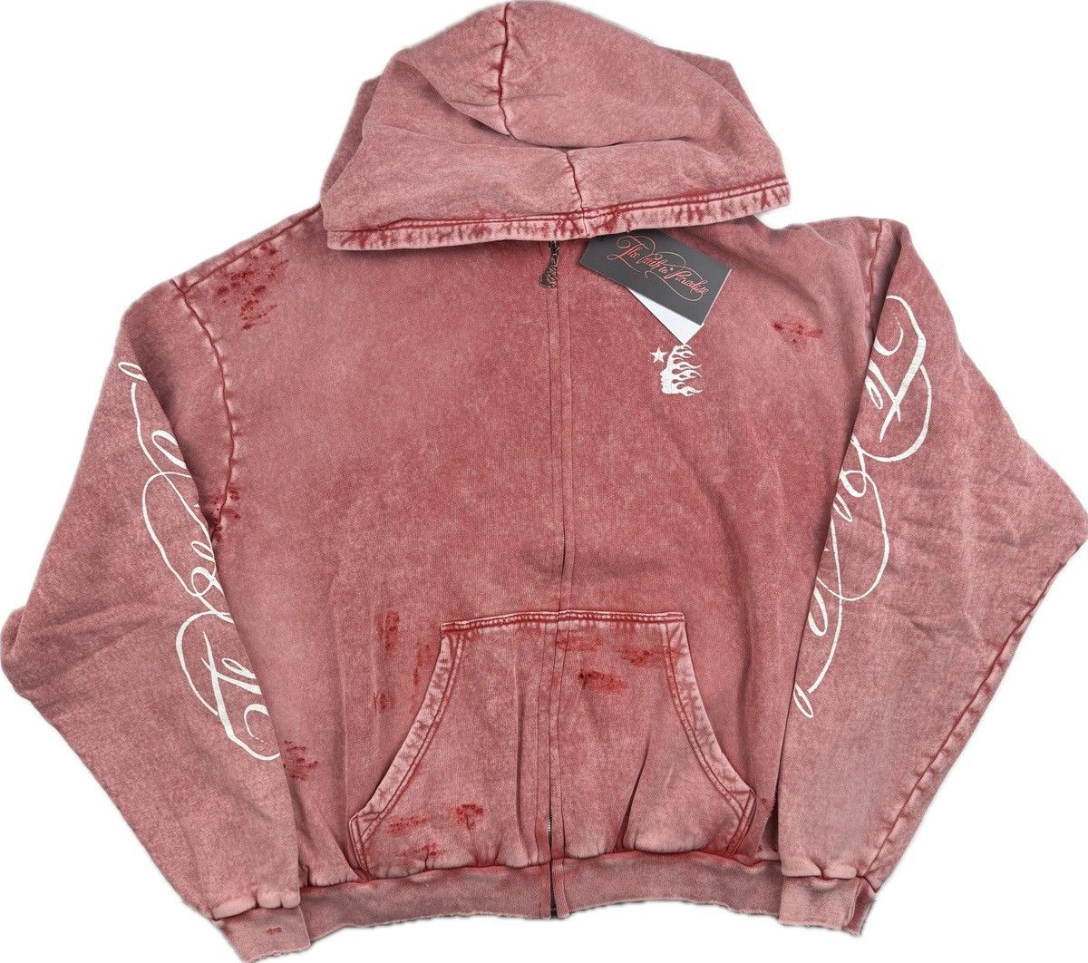HELLSTAR Hellstar P2P Zip Up Hoodie Size US XL / EU 56 / 4 - 1 Thumbnail