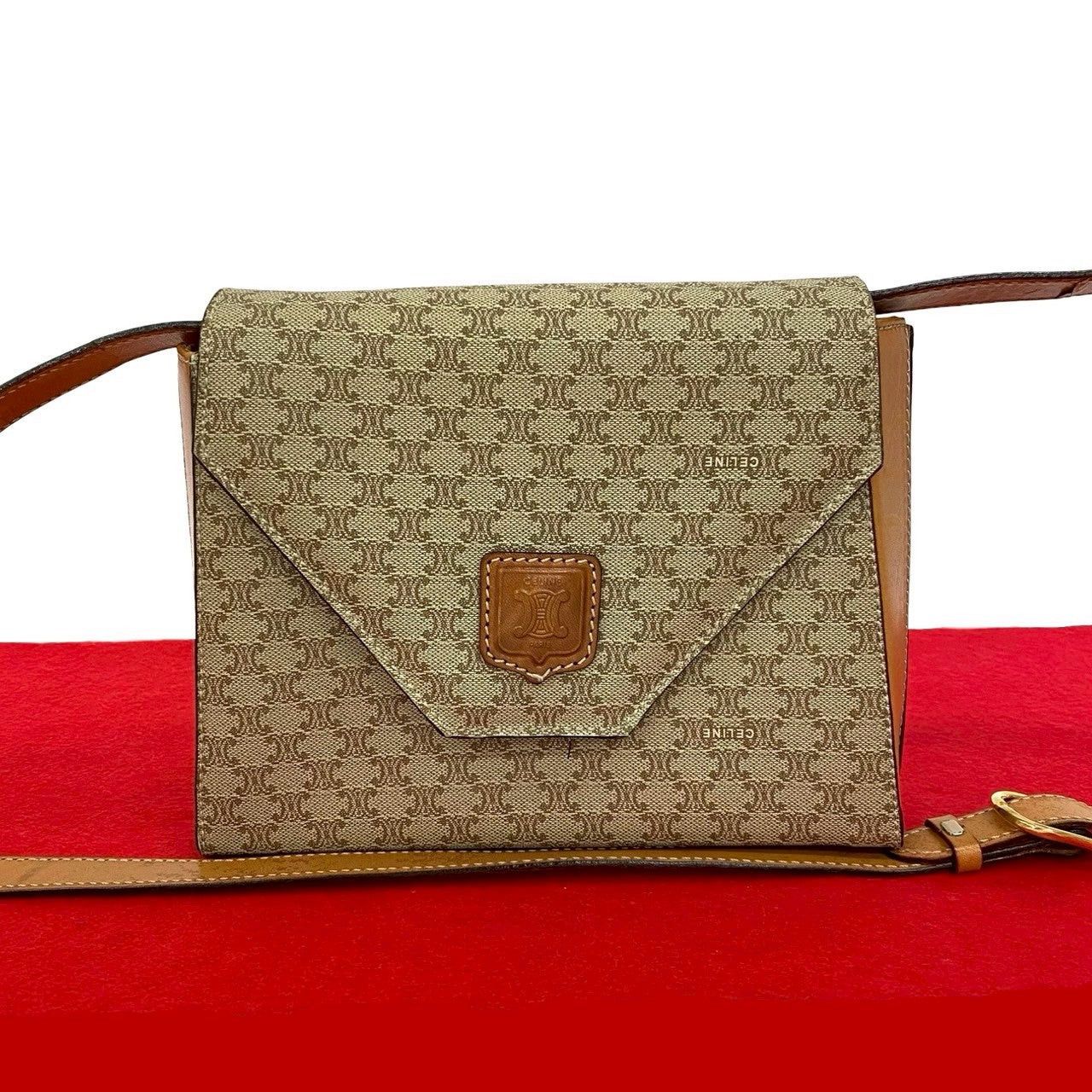 Celine Celine Shoulder Bag Neutrals Leather Size ONE SIZE - 1 Thumbnail