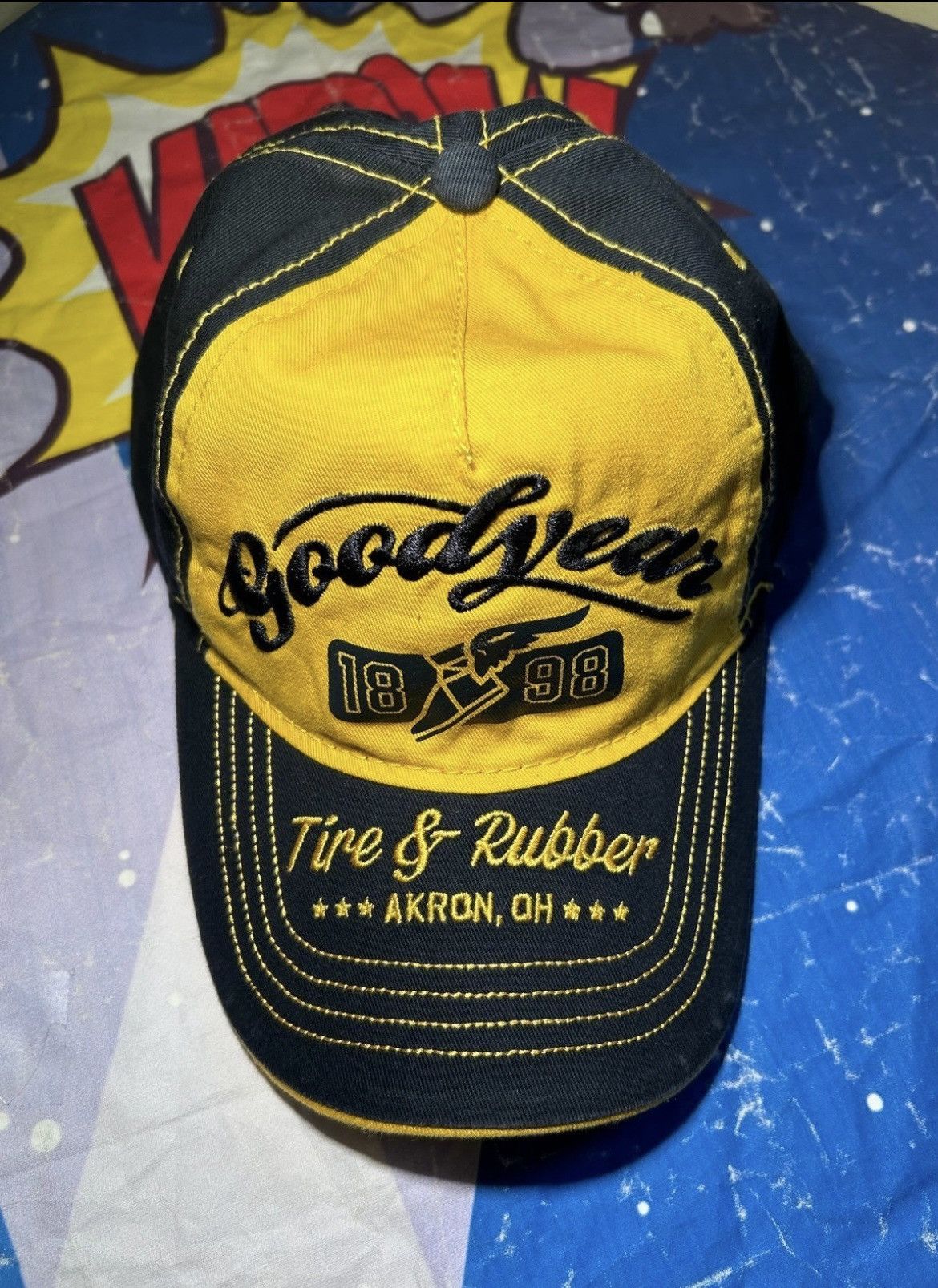 Other Goodyear 1898 Tire & Rubber Trucker Hat Size ONE SIZE - 1 Thumbnail