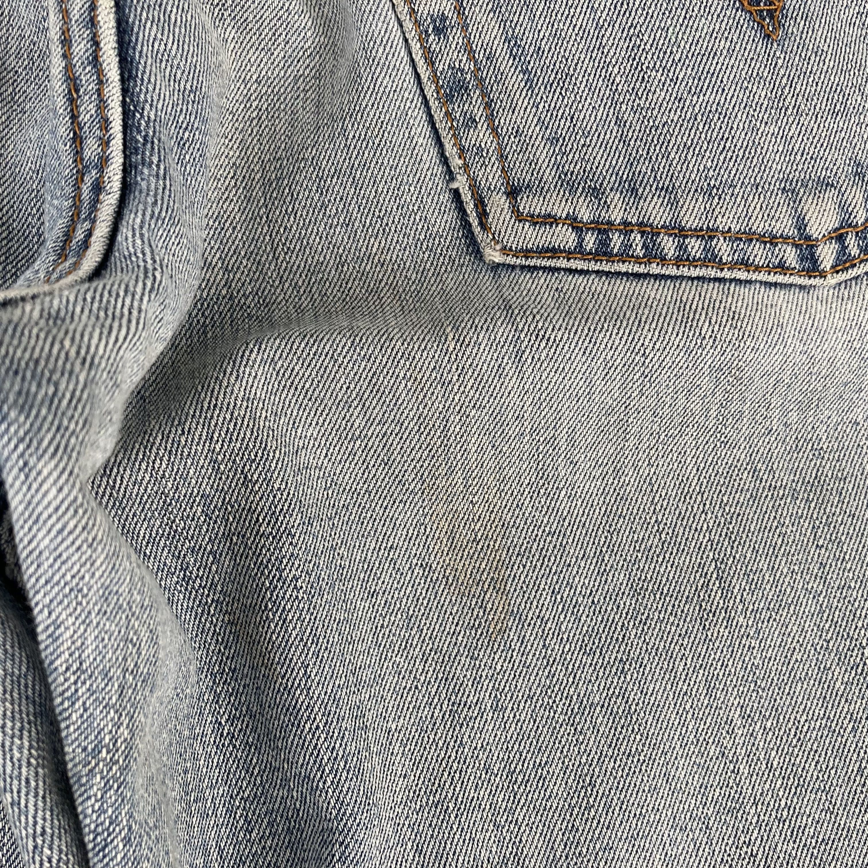 Levi's Vtg Levis 517 Ripped Faded Denim Bootcut Flared Sz 33 Jeans Size US 33 - 11 Thumbnail