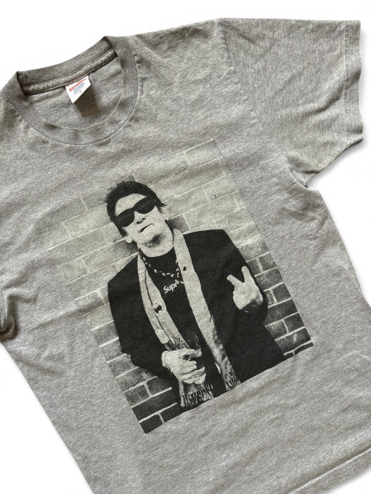 Supreme × Vintage Supreme Shane MacGowan Photo Tee Size US M / EU 48-50 / 2 - 3 Thumbnail