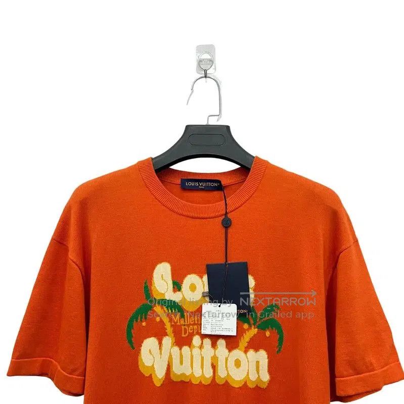 Louis Vuitton Louis Vuitton Orange Short Sleeve Men's T. Size US M / EU 48-50 / 2 - 4 Thumbnail
