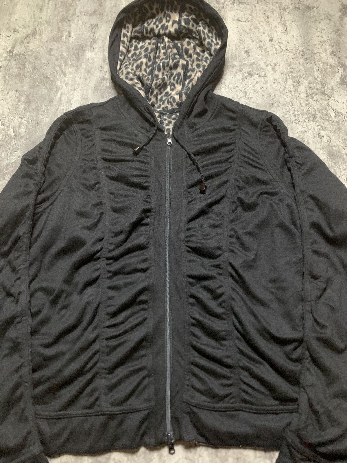 If Six Was Nine Hiroko Bis Reversible Black / Leopard ifsix lgb vkei Style Size S / US 4 / IT 40 - 2 Thumbnail