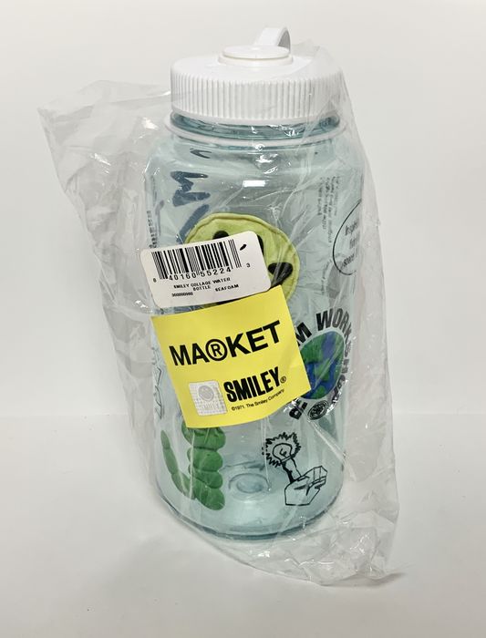 MARKET Market SMILEY COLLAGE Water bottle - Stylemyle