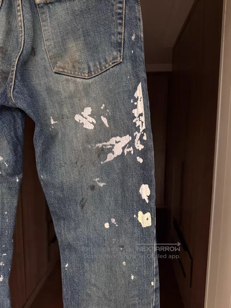 Helmut Lang Helmut Lang Splatter Denim Pants Size US 28 / EU 44 - 6 Thumbnail