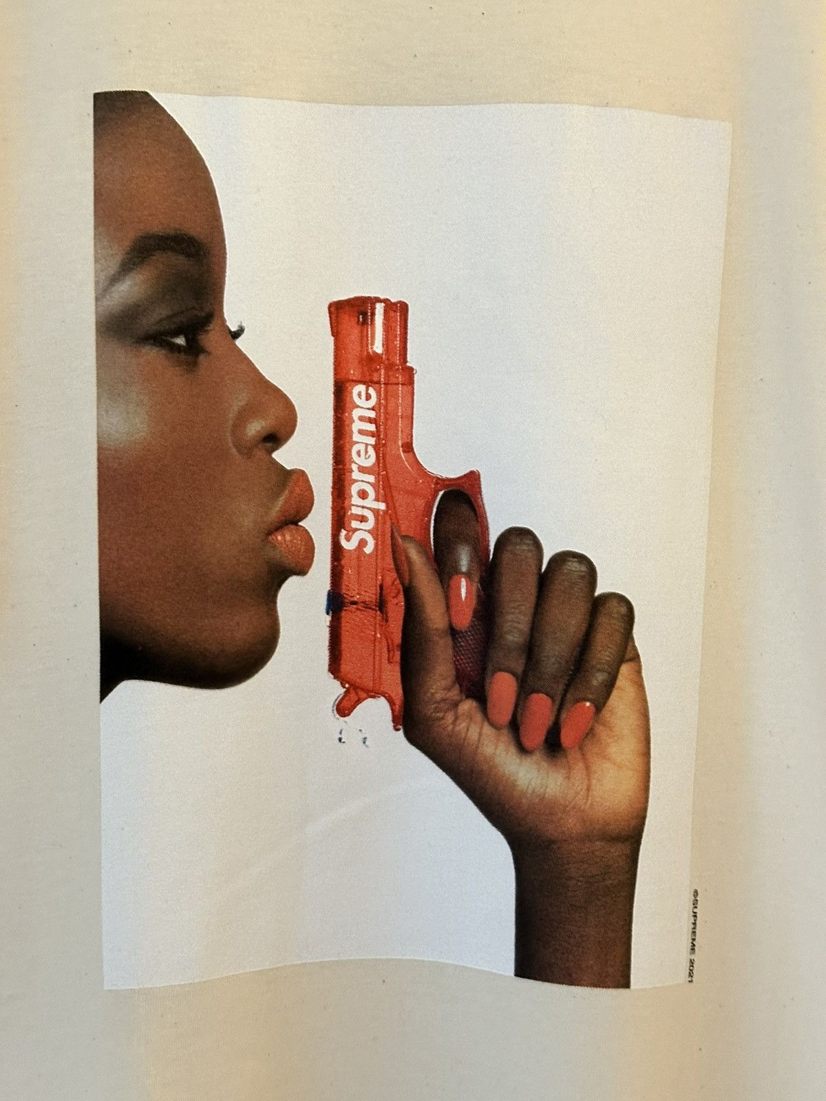 Supreme Supreme Water Pistol Tee Size US L / EU 52-54 / 3 - 2 Thumbnail