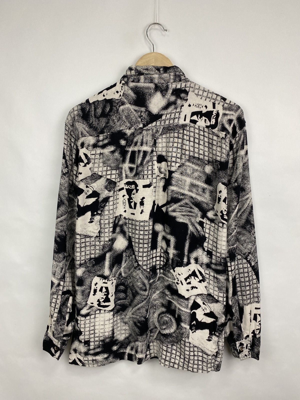 Affliction 🇺🇸 Avant Garde Opium Style Art Shirt Y2K Retro Anarchy Size US XL / EU 56 / 4 - 7 Thumbnail