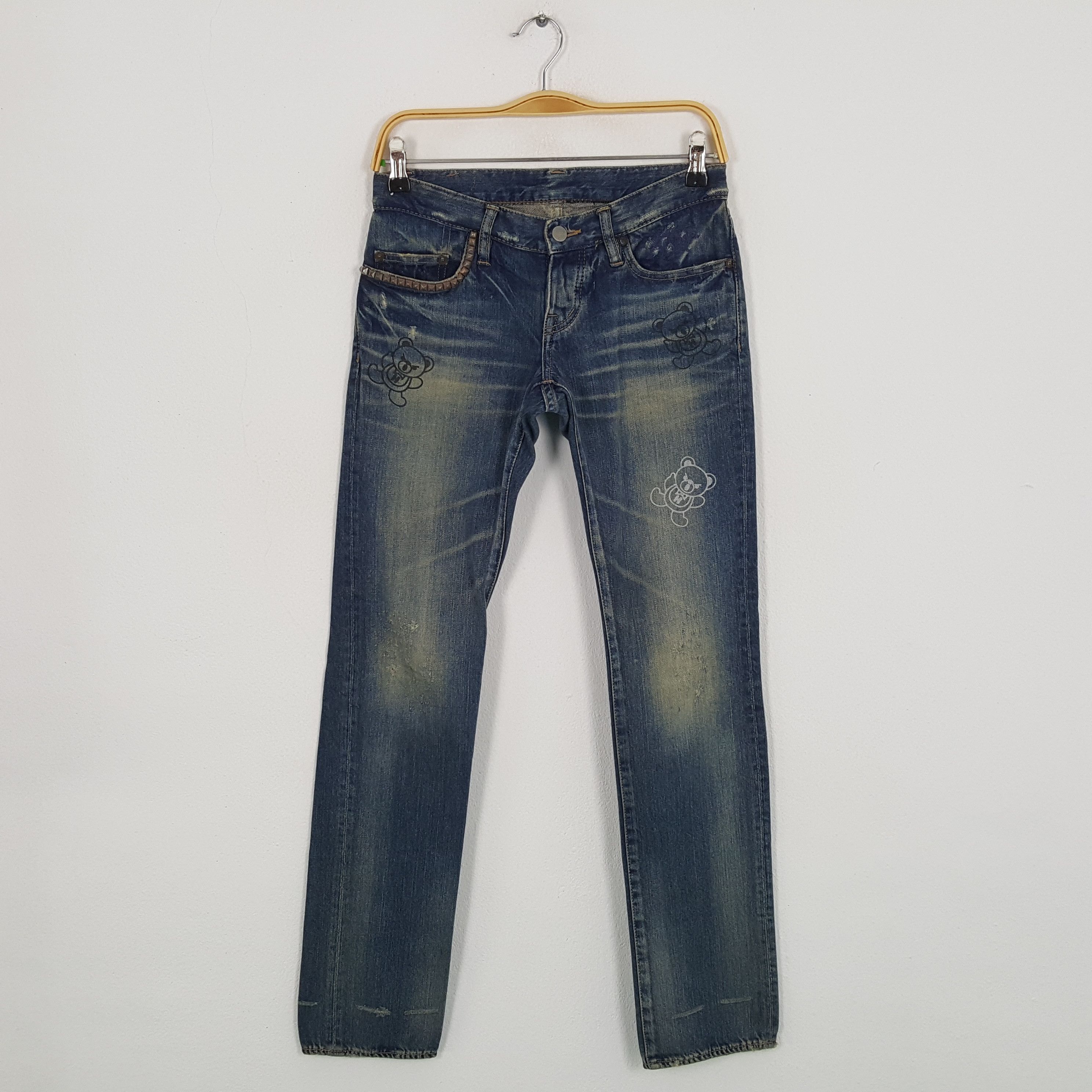 Hysteric Glamour × Japanese Brand × Vintage Vintage HYSTERIC GLAMOUR Japanese Fashion Brand Jeans Size 29" - 4 Thumbnail