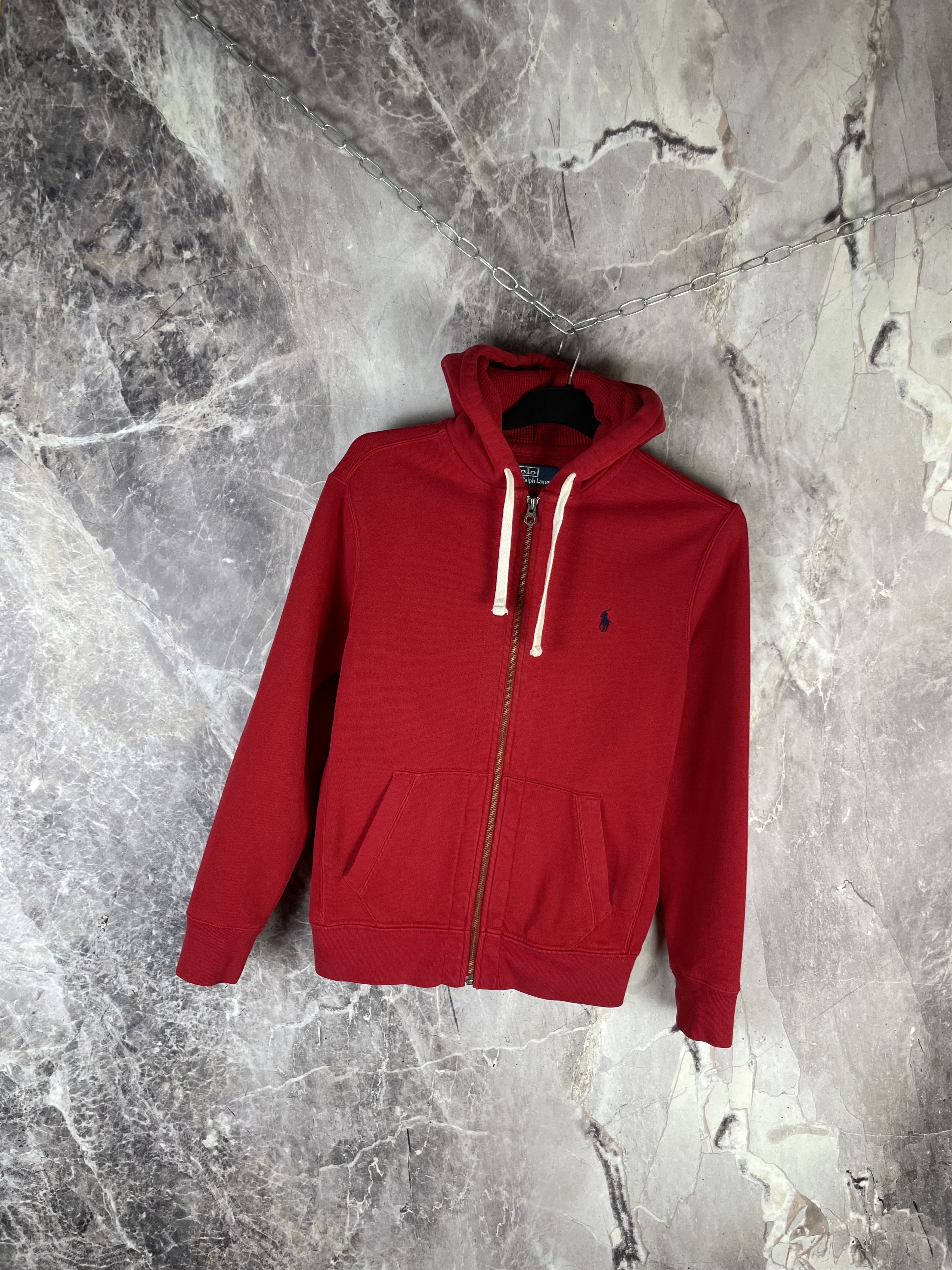 Polo Ralph Lauren Polo Ralph Lauren Vintage Mens Zip Hoodie Size US M / EU 48-50 / 2 - 2 Thumbnail