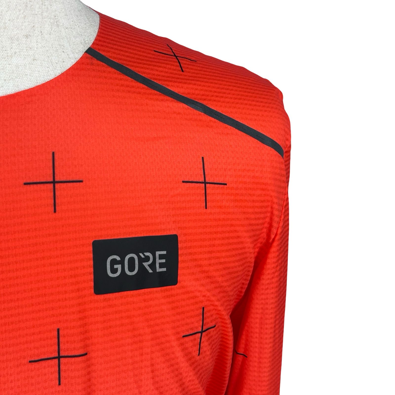 Other Gore Wear Contest Long Sleeve T-Shirt Men Large Fireball Red Size US L / EU 52-54 / 3 - 3 Thumbnail