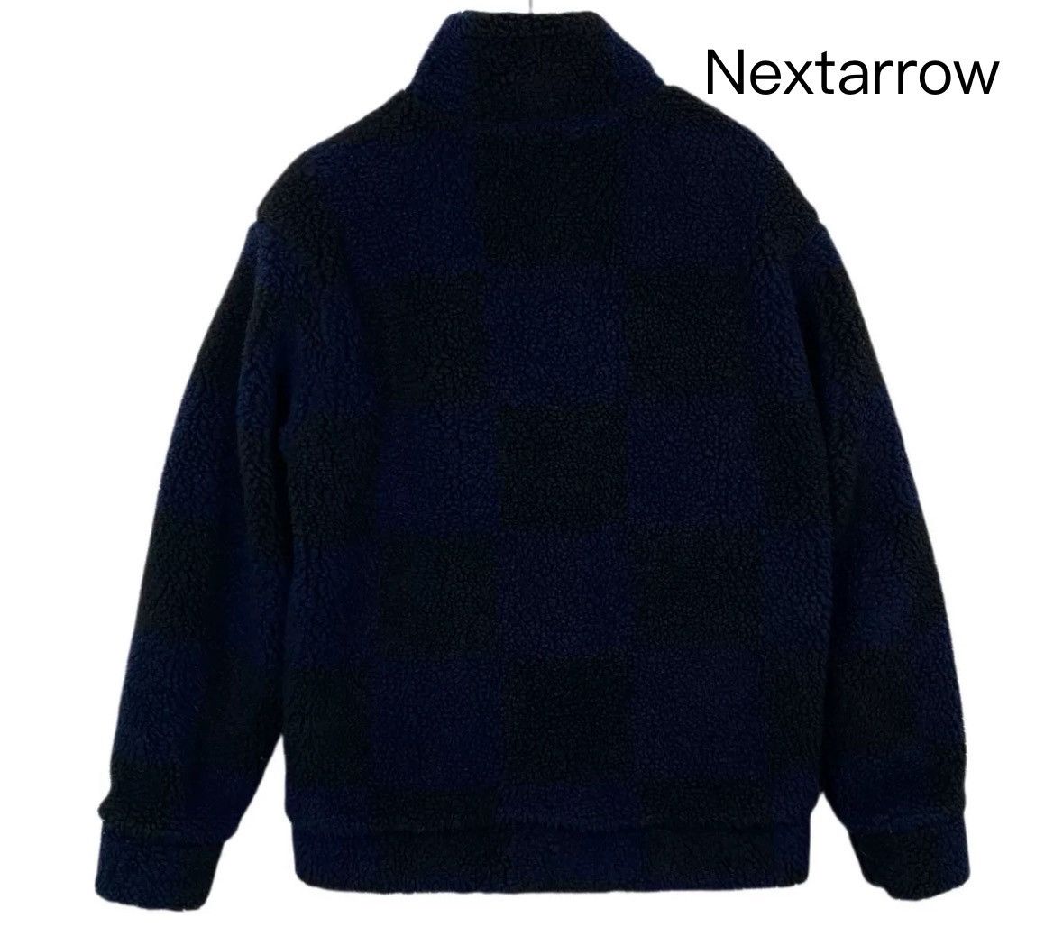 Louis Vuitton Louis 22 deep blue logo embroidered teddy zipper jacket Size US S / EU 44-46 / 1 - 2 Thumbnail