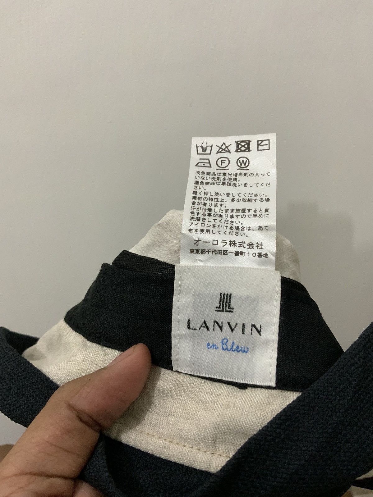Lanvin Lanvin en Blue Hat Size ONE SIZE - 13 Thumbnail