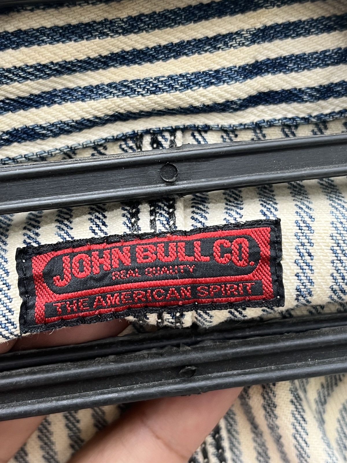 Johnbull 🔥🔥🔥ARCHIVE VINTAGE JOHN BULL HICKORY STRIPE CHORE JACKET Size US M / EU 48-50 / 2 - 8 Thumbnail