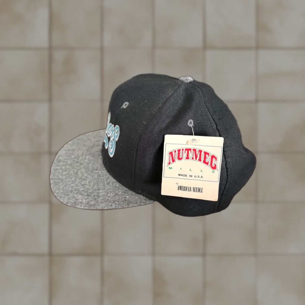 Vintage VINTAGE American Needle Panthers Snapback Hat Cap USA NFL Mens Adjustable Blue Cap Hats Panthers Nutmeg Mills USA NFL Snapback Cap Size US 35 - 1 Thumbnail