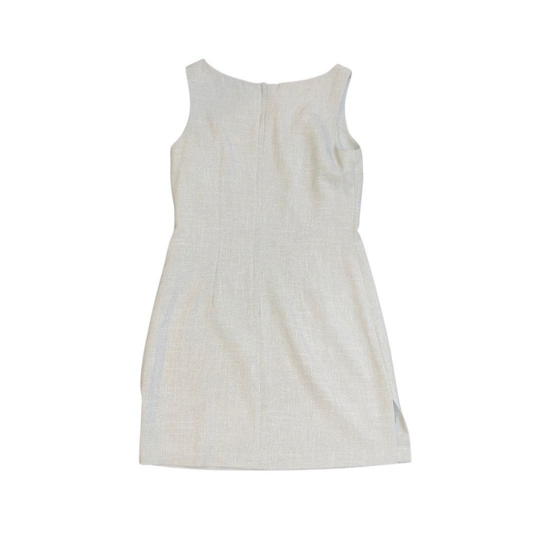 XOXO XOXO Juniors Sleeveless Gray Short Sheath Dress Y2K Career Size M / US 6-8 / IT 42-44 - 2 Thumbnail