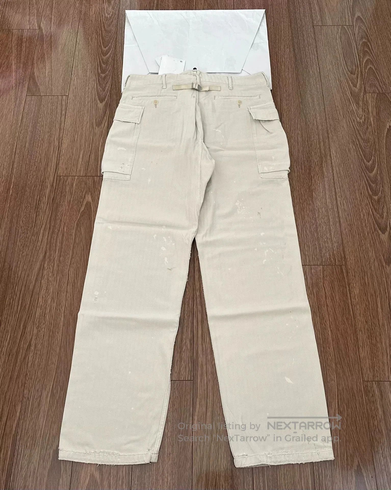 Visvim visvim veterans pants herringbone ivory 19ss. Size US 34 / EU 50 - 2 Thumbnail