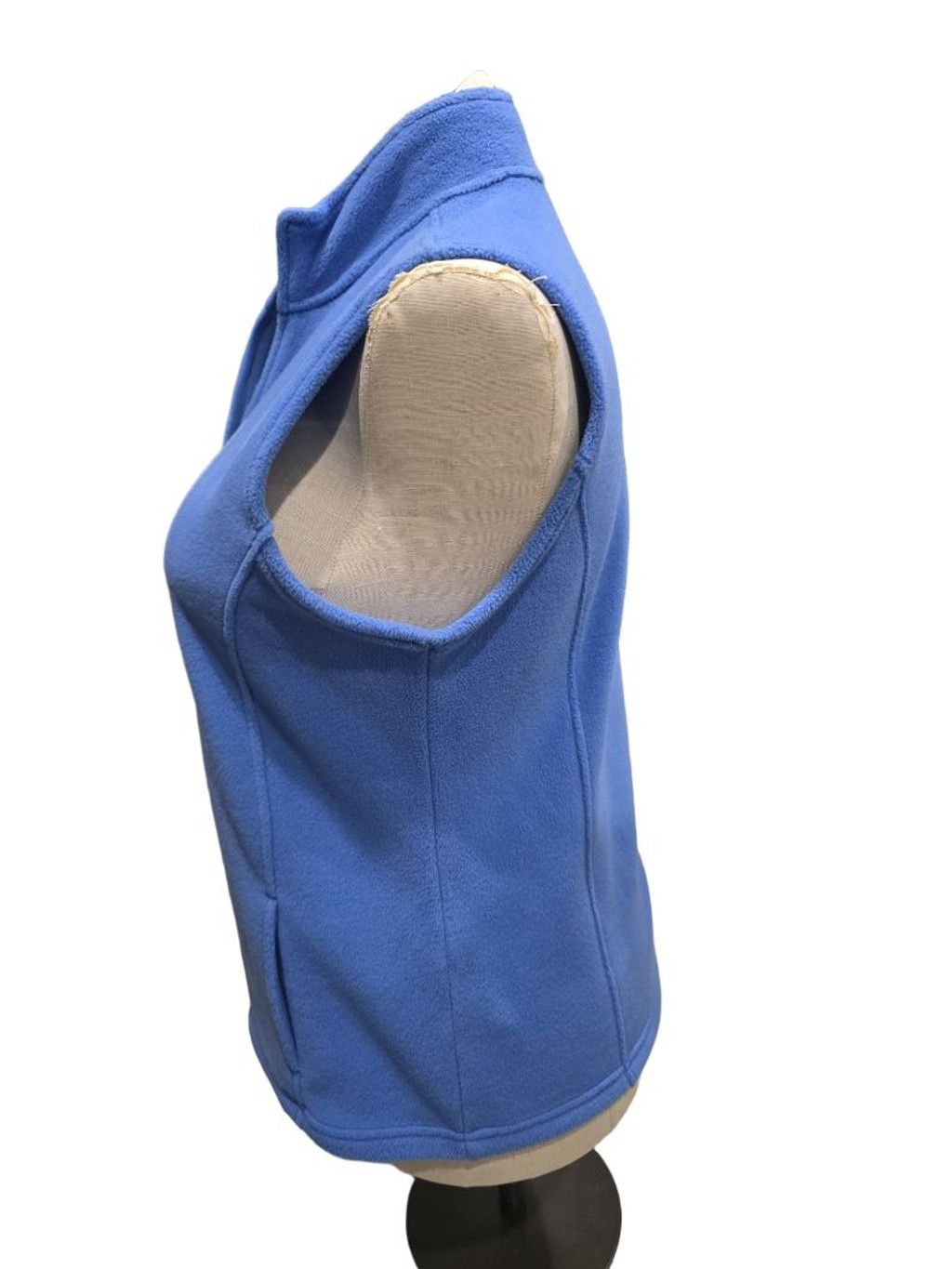 L.L. Bean L.L.Bean Women's Blue Fleece Full-Zip Vest L Size L / US 10 / IT 46 - 2 Thumbnail