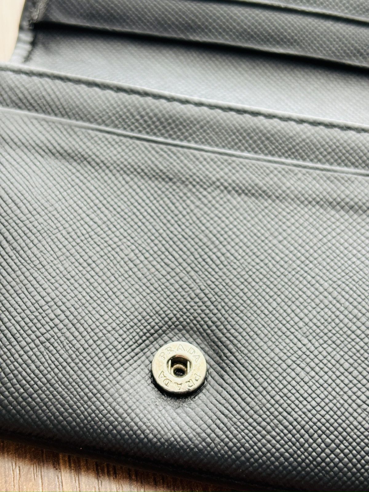 Prada Prada Saffiano Wallet Size ONE SIZE - 4 Thumbnail