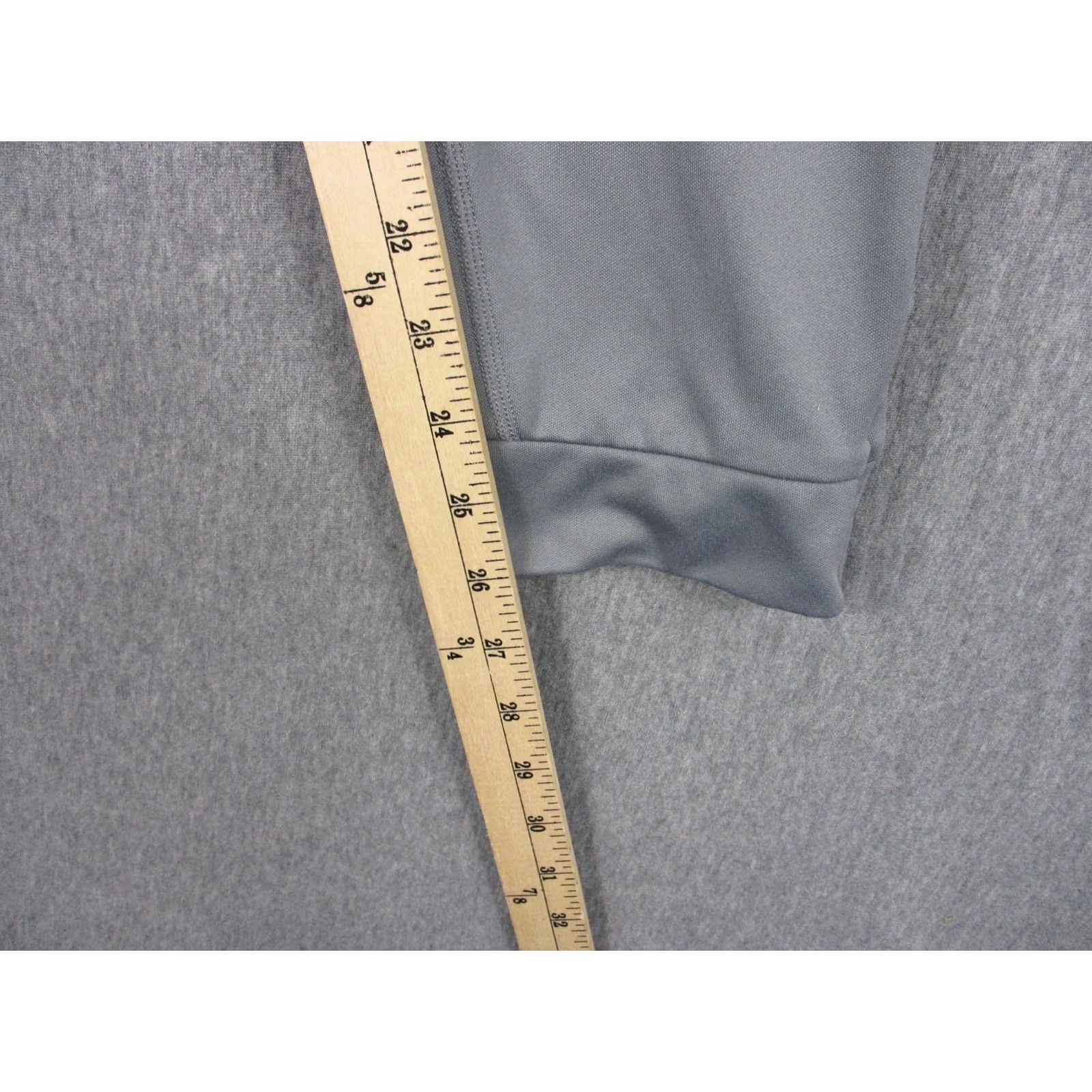 Nike Nike Dri-FIT Pants Mens S Gray Track Zip Hem Pockets FB7509-084 Size US 29 - 7 Thumbnail
