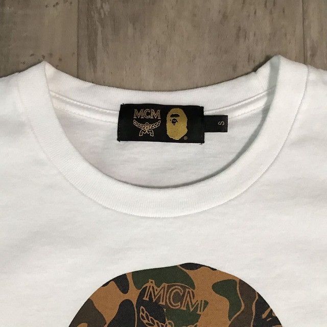 Bape × MCM MCM × BAPE camo APE HEAD T-shirt a bathing ape Size US S / EU 44-46 / 1 - 4 Thumbnail