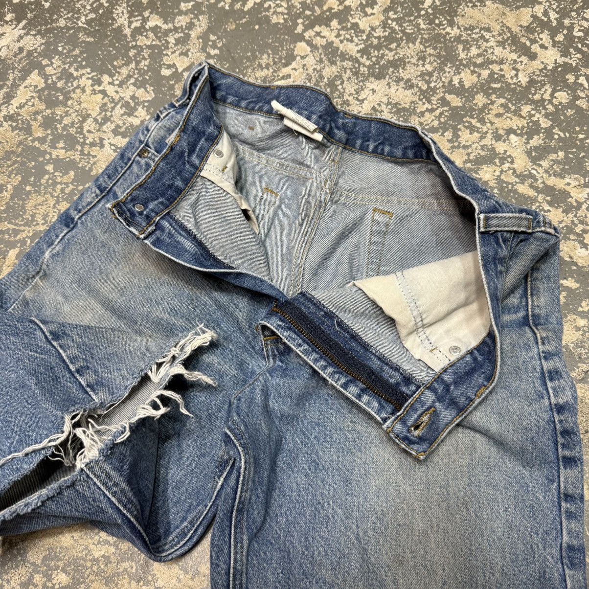 Carhartt Vintage Carhartt Denim Cut Off Workwear Shorts Jorts Size US 34 / EU 50 - 11 Thumbnail