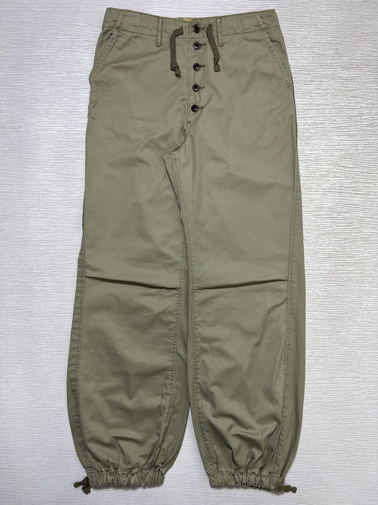 Kapital Kapital - Multi-Button Military Parachute Pants Size US 28 / EU 44 - 1 Thumbnail