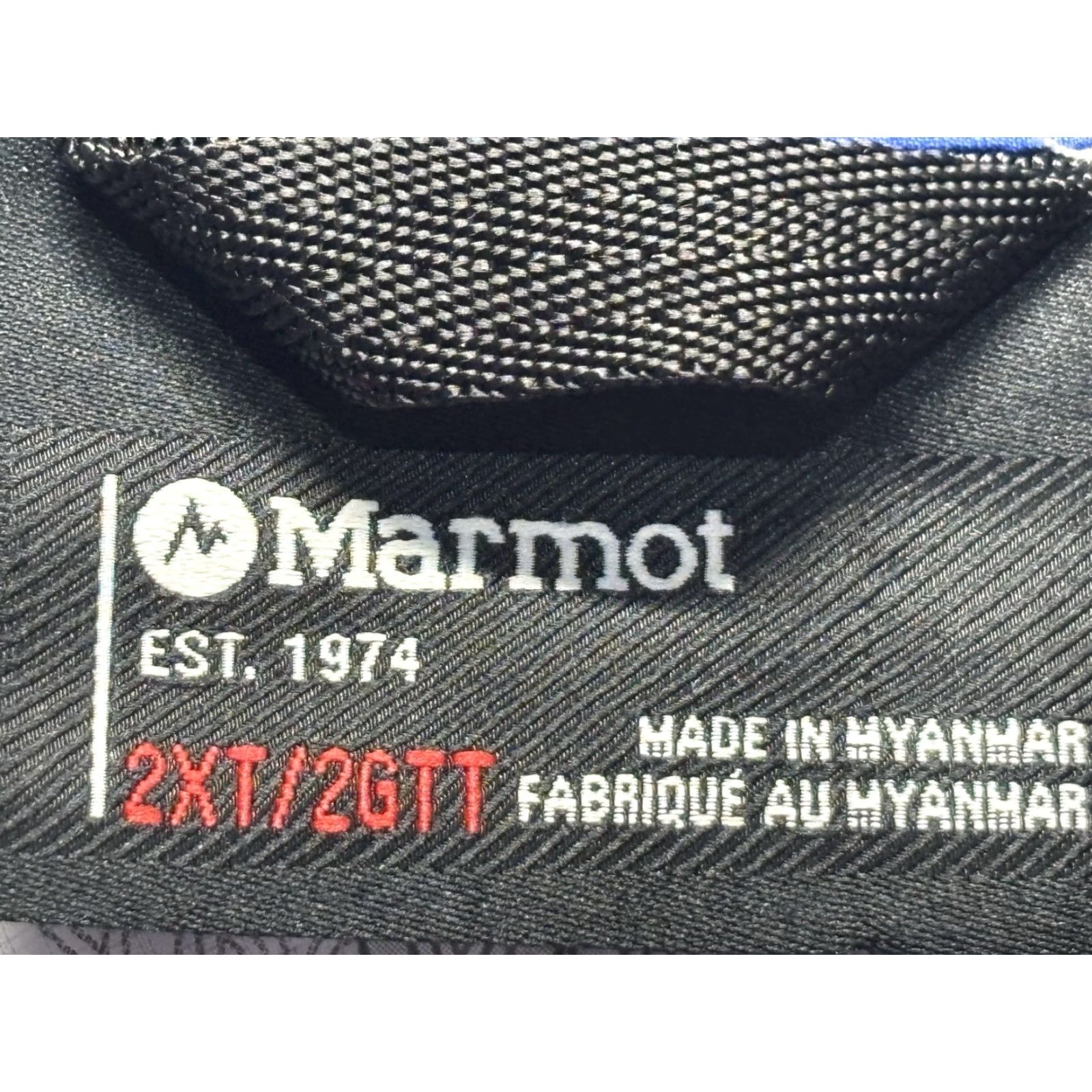 Marmot Marmot Precip Eco Waterproof Windbreaker Jacket Mens 2XT Outdoor Hiking Blue Size US XXL / EU 58 / 5 - 6 Thumbnail