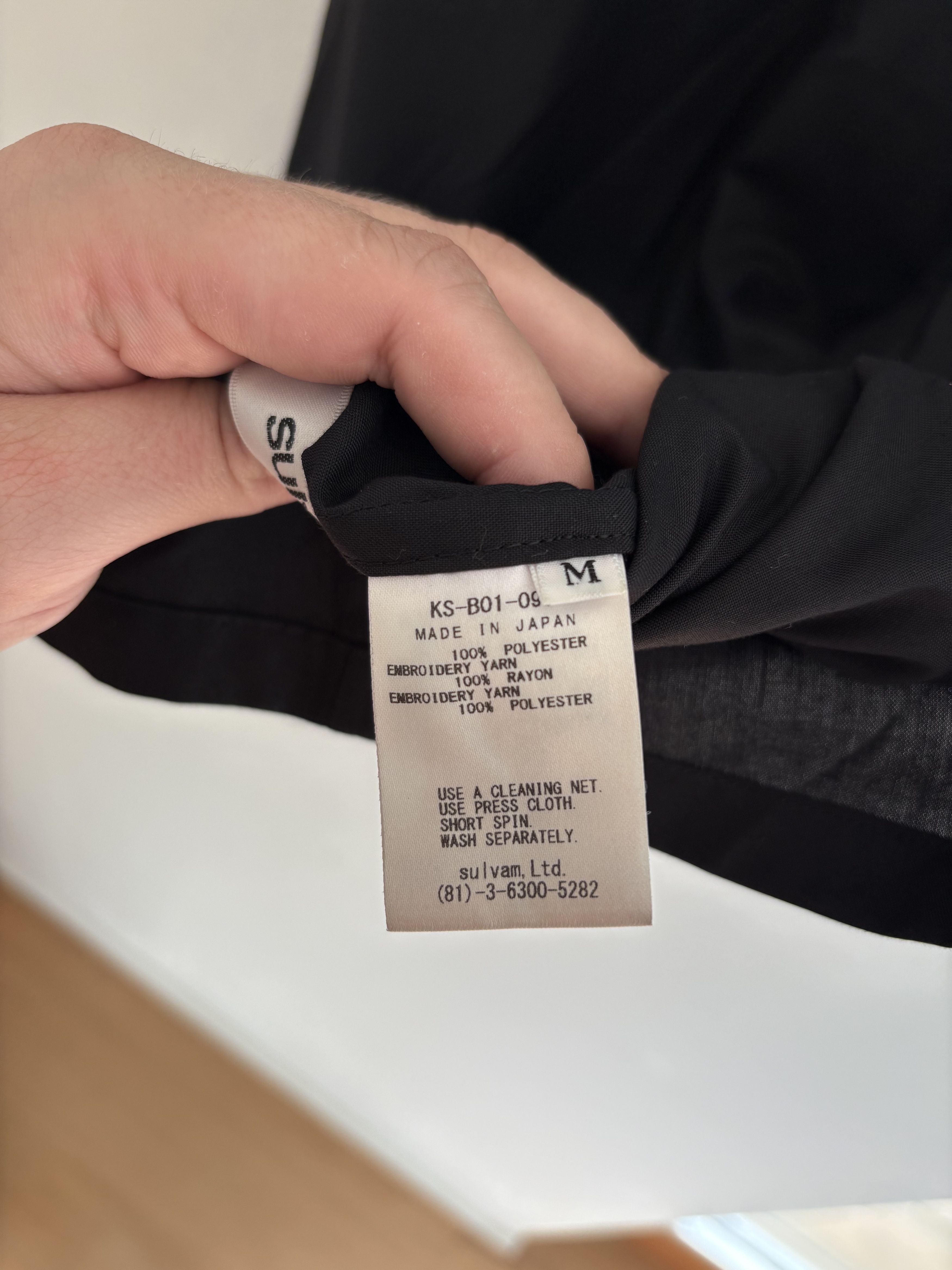 KOZABURO Black Sulvam Edition Shirt Size US M / EU 48-50 / 2 - 6 Thumbnail