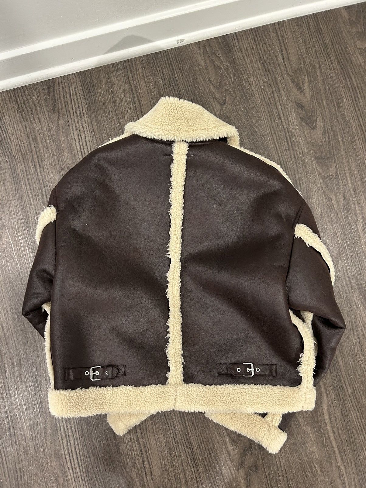 MM6 Maison Margiela MM6 Leather Jacket Size XL / US 12-14 / IT 48-50 - 3 Thumbnail