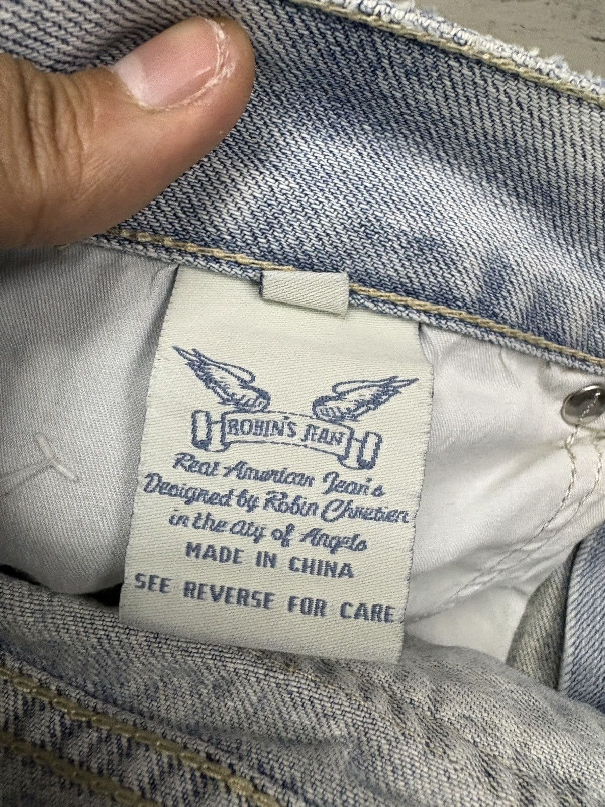 Robins Jeans rare double pair robins Size US 30 / EU 46 - 8 Thumbnail