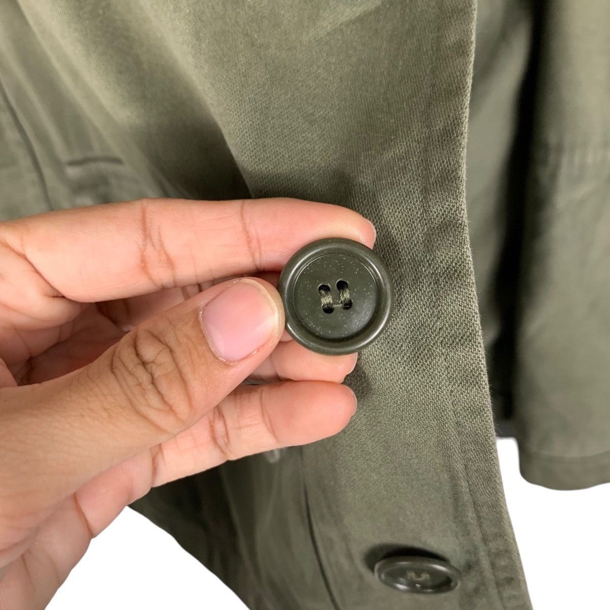 Vintage SAPIVOX UXEGNEY 1984 How’s Life Logo Army Jacket #1511-C68 Size US M / EU 48-50 / 2 - 14 Thumbnail
