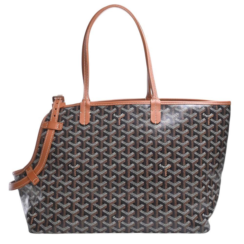 image of Goyard Cyan Gris Pet Carrier Bag Brown, Women's