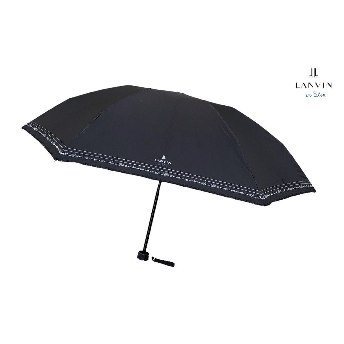 Lanvin LANVIN en Blue Moonbat Folding Umbrella Size ONE SIZE - 1 Thumbnail