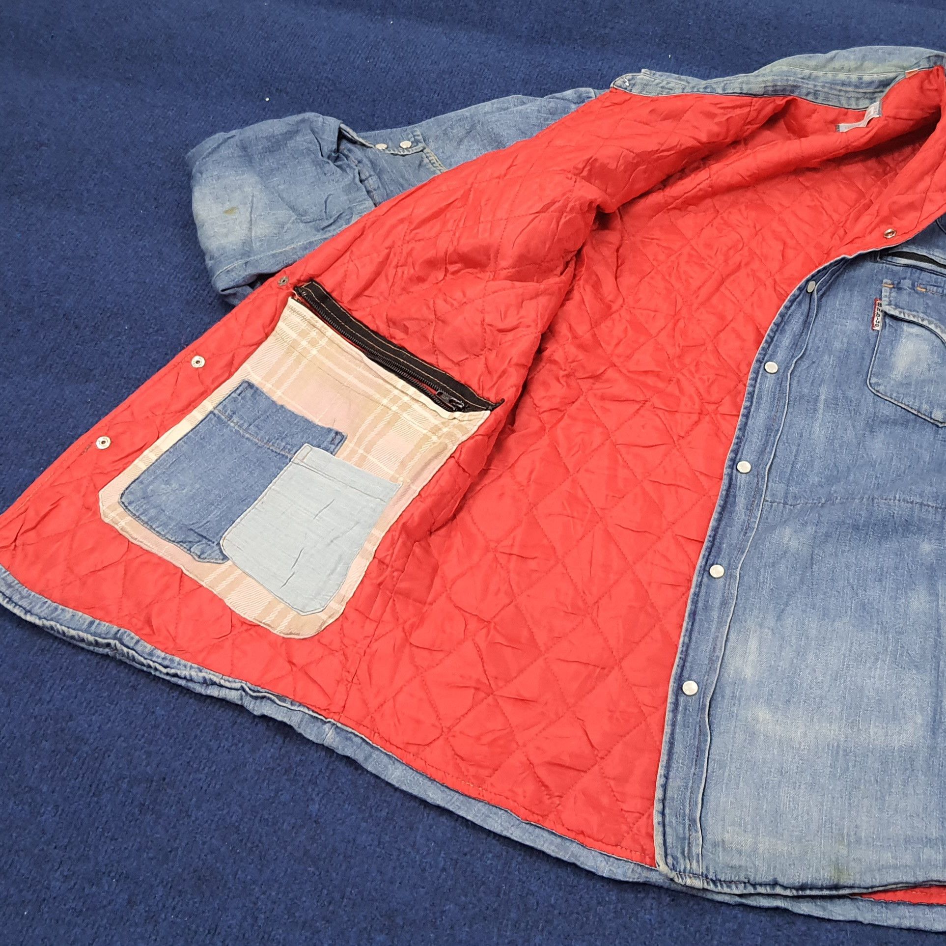 Blue Blue Japan Vintage Blue Blue Japan Denim Button Up Jacket C249N13 Size US M / EU 48-50 / 2 - 8 Thumbnail