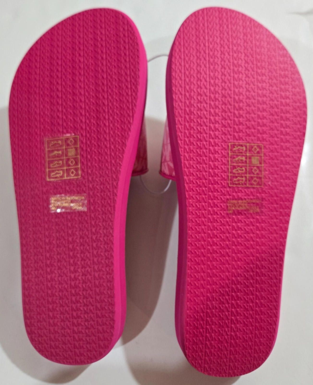 Michael Kors Michael Kors Women Slide MK Palmer Flip Flop Ombre Pink 8 M Size US 8 / IT 38 - 4 Thumbnail