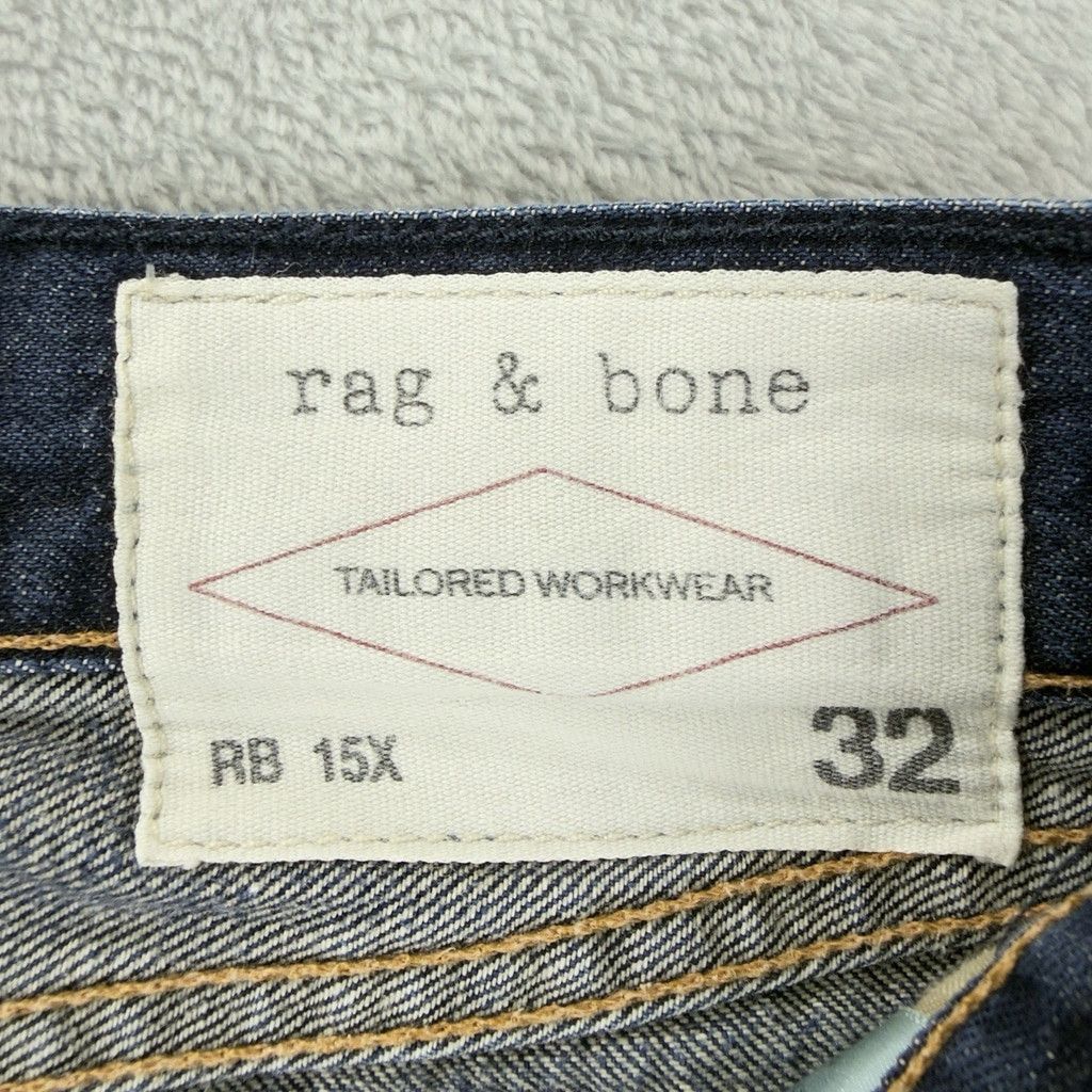 Rag & Bone Rag Bone RB15x Slim Straight Men's Sz 32 W X 26 L Zipper Fly Size US 32 / EU 48 - 5 Thumbnail