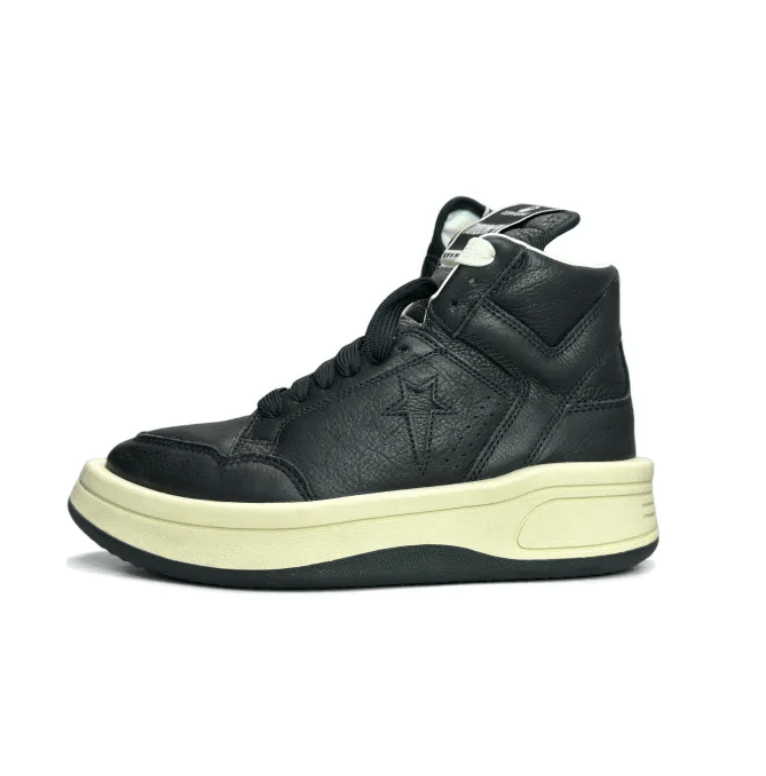 Rick Owens Rick Owens TURBOWPN Black High Top Size US 7 / EU 40 - 5 Thumbnail