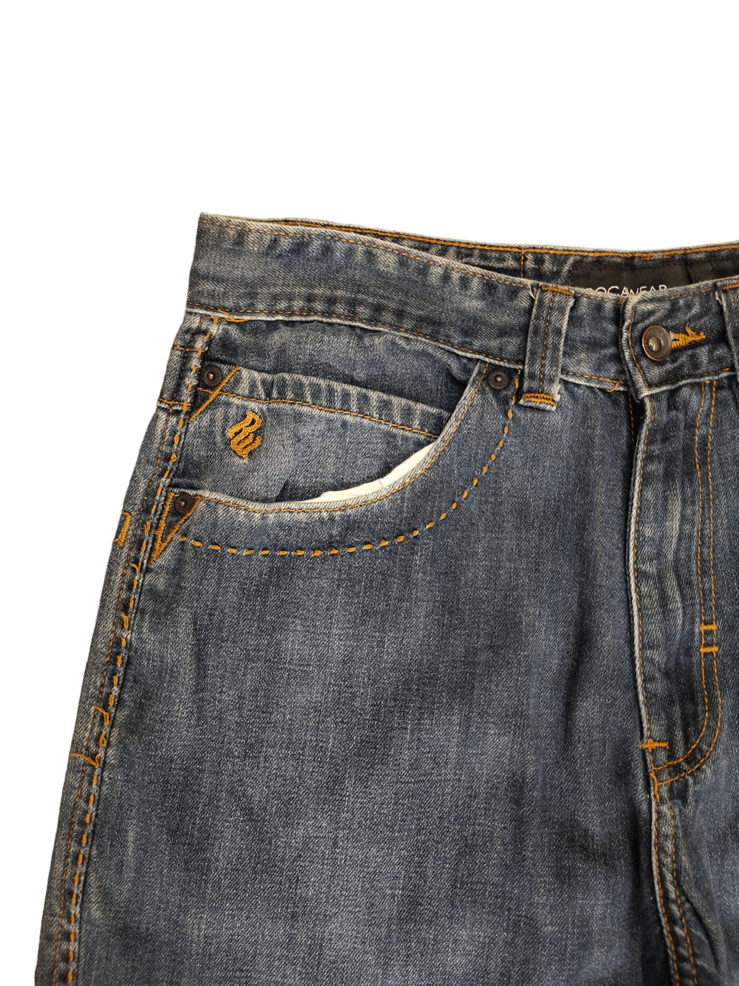 Rocawear Baggy Jeans Rocawear Denim Wide Loose Y2k Streetwear Jnco Size US 34 / EU 50 - 12 Thumbnail