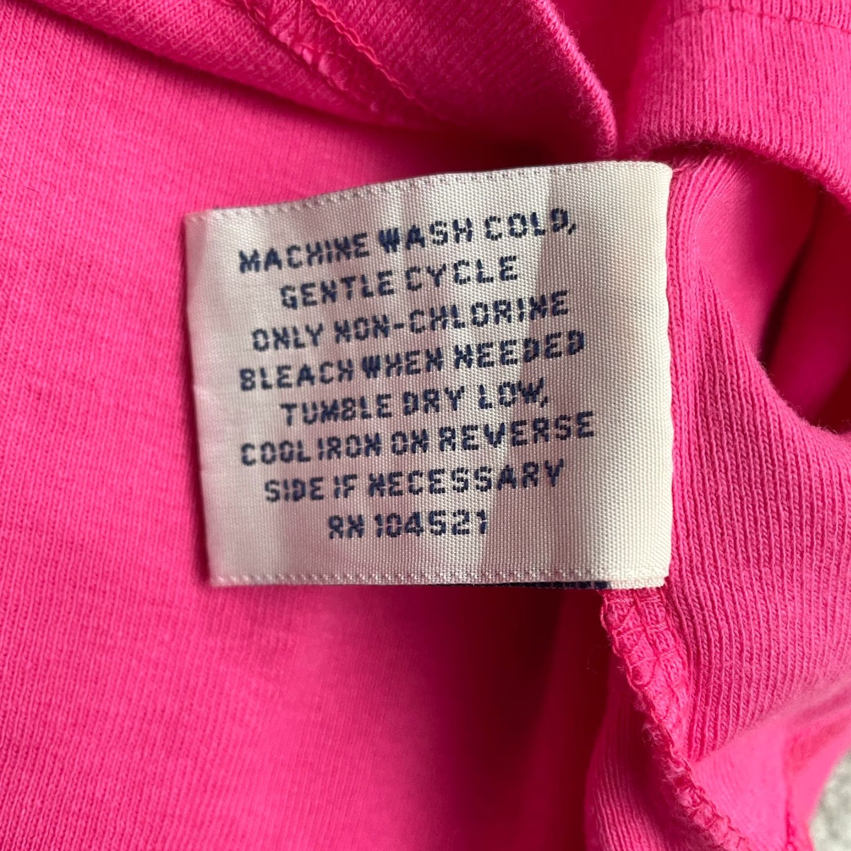 Basic Editions Basic Editions T-Shirt Womens Pink V-Neck Short Sleeve Cotton Casual Tee L Womens Pink Regular Short Sleeve Cotton Tee Size L / US 10 / IT 46 - 6 Thumbnail