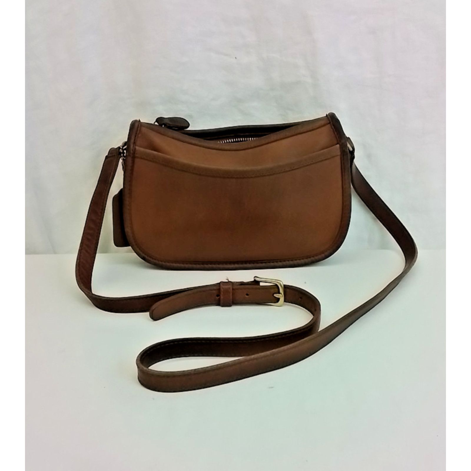 Coach Coach Wendie Bag Crossbody Purse British Tan Vintage 1989 Size ONE SIZE - 3 Thumbnail