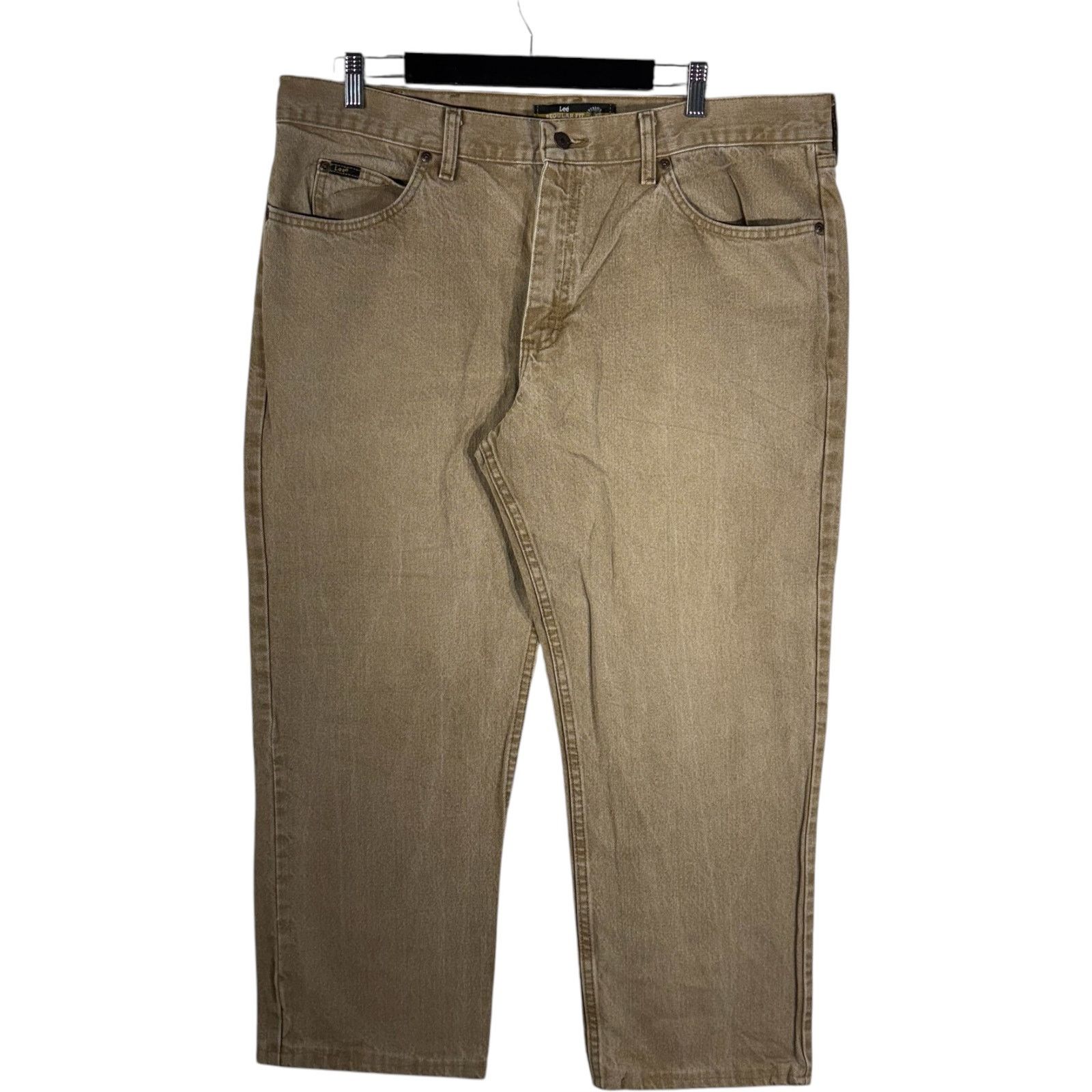 Lee Lee Regular Fit Denim Straight Leg Jeans 41x27 Size US 41 - 1 Thumbnail