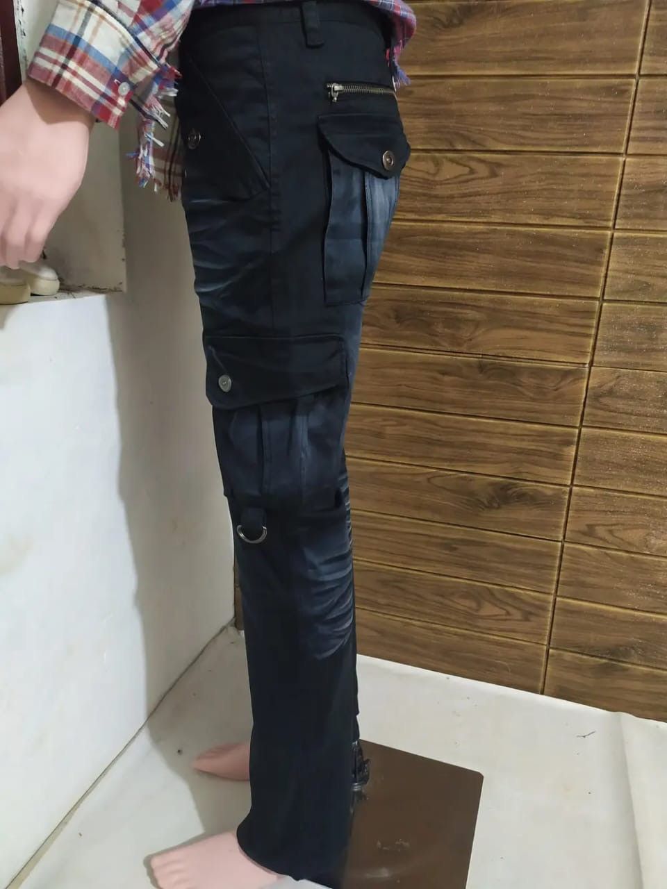 Japanese Brand Lowbox Japan Cargo Multi Pocket Nice Colour Pants Size US 31 - 14 Thumbnail