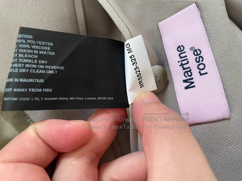 Martine Rose Martine Rose size s Spring/Summer Show Model Oversized Sui Size 34R - 5 Thumbnail