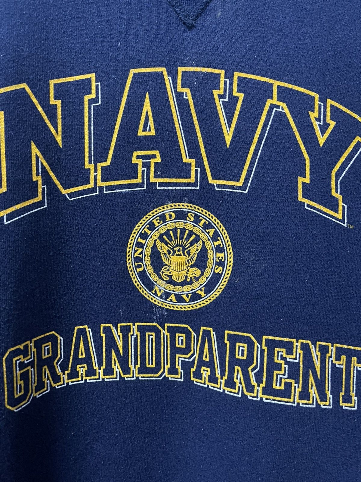 Vintage Vintage 90’s Navy Grandparent Sweater Size US XL / EU 56 / 4 - 3 Thumbnail