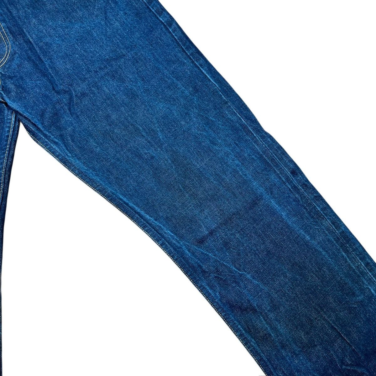 Gustin Gustin Jeans Men Blue Selvedge Straight Fit USA Denim Pants Size US 31 - 10 Thumbnail