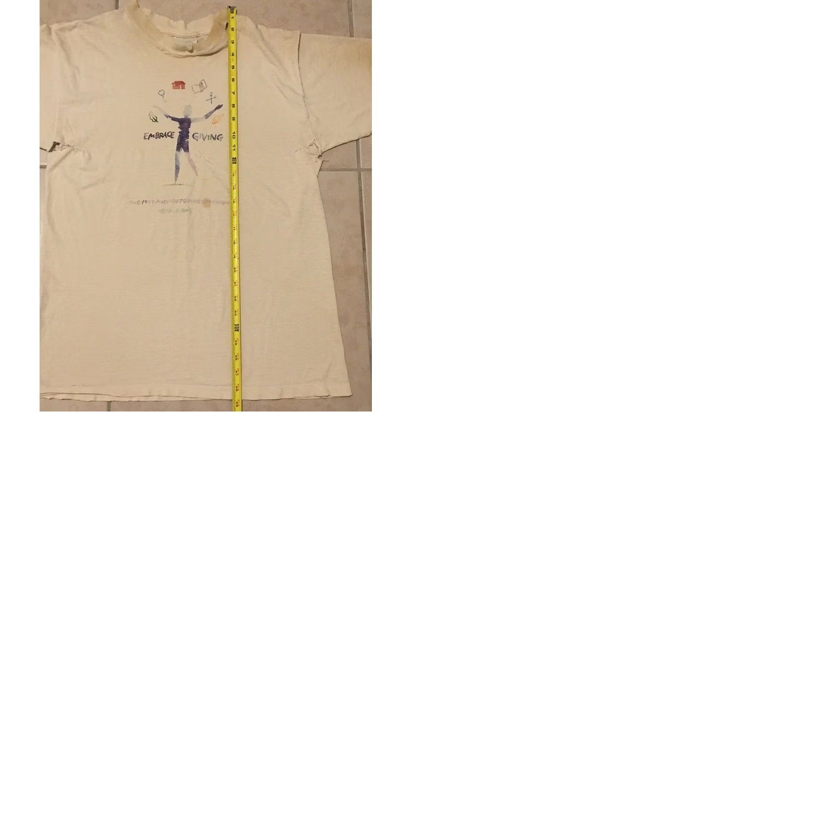Apple Vintage 90s Microsoft Embrace Giving Destroyed Faded Shirt L Windows Software Apple Size US L / EU 52-54 / 3 - 12 Thumbnail